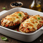 Berenjenas rellenas de Atún