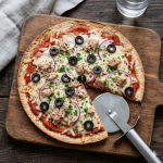 Pizza con base de fajita