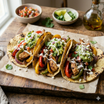 Fajitas mexicanas de pollo