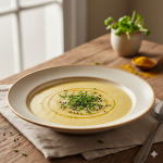 Crema de coliflor al curry