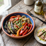 Escalivada tradicional al horno