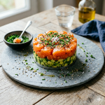 Tartar de salmón/atún